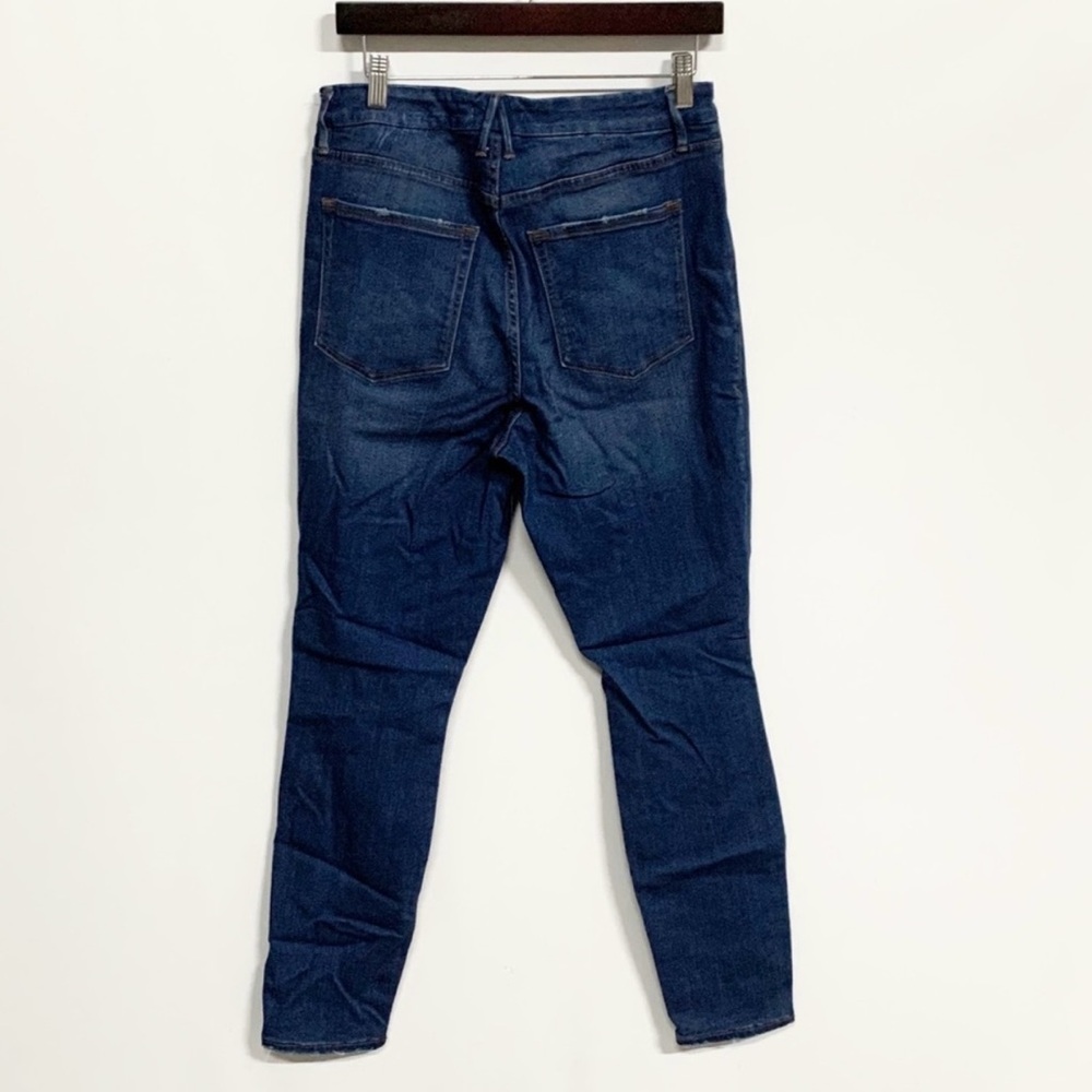 Good American | Good Waist Distressed Skinny Jean - Picture 2 of 3
